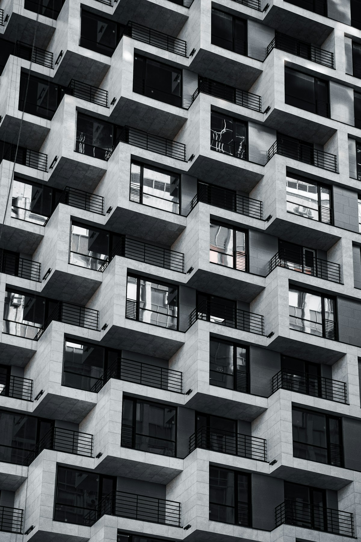 Modern high-rise residential building in Argentina